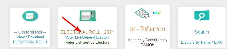 Madhya Pradesh Voter List Online